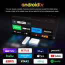 H96 MAX  Android 14 TV Box, 4K Ultra HD Streaming, 16 GB Storage, Google Voice